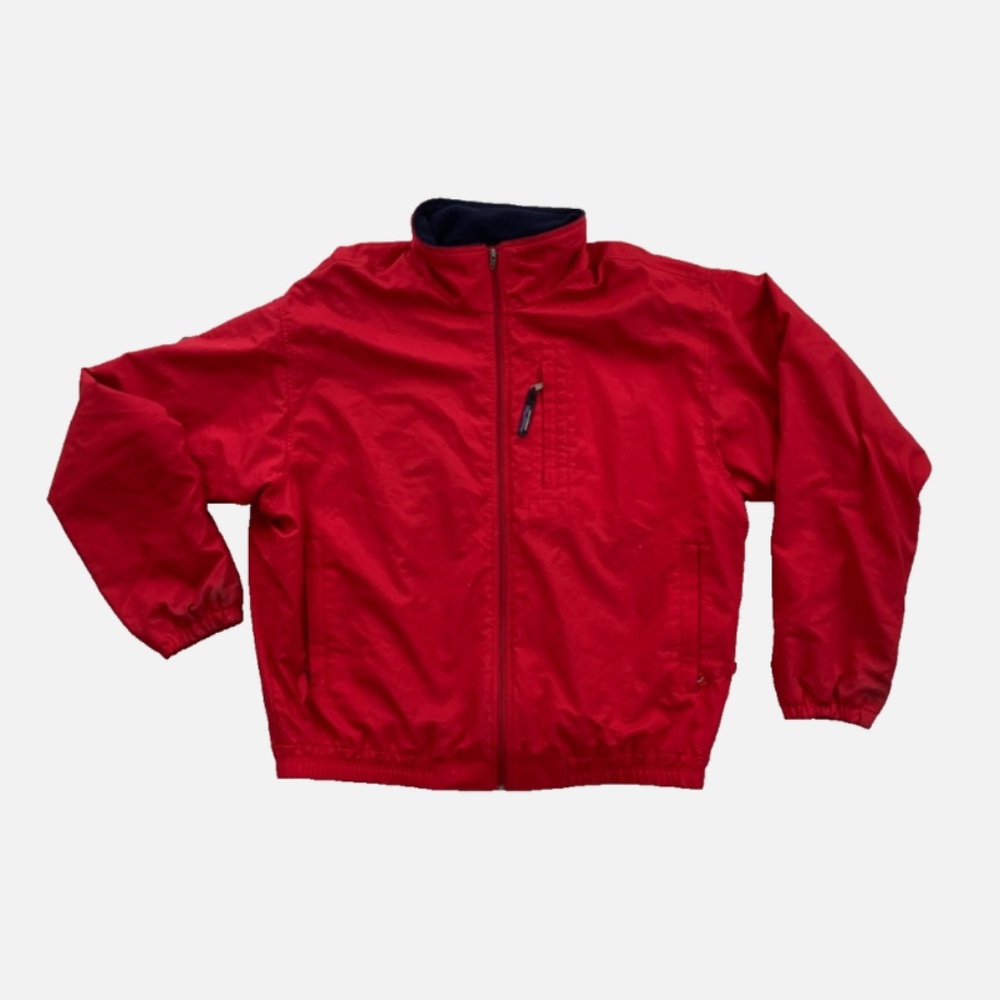 Patagonia Men's Vintage Red Bomber Jacket Size Cl